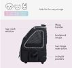 Petique 5-in-1 Pet Carrier for Dogs Cats and Small Animals Sunset Strip