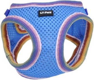 Lil Pals Comfort Mesh Harness Blue Lagoon (Option: X-Small - 1 count Lil Pals Comfort Mesh Harness Blue Lagoon)