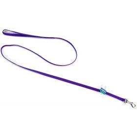 Coastal Pet Single Nylon Lead Purple (Option: 4 feet x 3/8"W Coastal Pet Single Nylon Lead Purple)