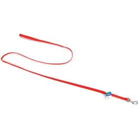 Coastal Pet Single Nylon Lead Red (Option: 4 feet x 3/8"W Coastal Pet Single Nylon Lead Red)