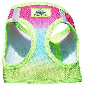 American River Choke Free Dog Harness Ombre Collection (Color: Rainbow, size: XX-Small)