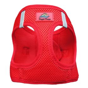 American River Solid Ultra Choke Free Dog Harness (Color: Red, size: X-Small)