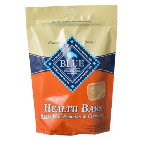 Blue Buffalo Health Bars Pumpkin and Cinnamon (Option: 96 oz (6 x 16 oz) Blue Buffalo Health Bars Pumpkin and Cinnamon)