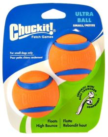 Chuckit Ultra Ball Dog Toy (Option: Small - 2 count Chuckit Ultra Ball Dog Toy)