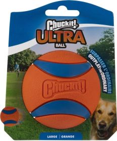 Chuckit Ultra Ball Dog Toy (Option: Large - 1 count Chuckit Ultra Ball Dog Toy)