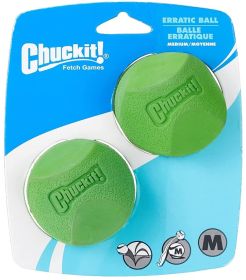 Chuckit Erratic Ball for Dogs (Option: Medium - 24 count Chuckit Erratic Ball for Dogs)