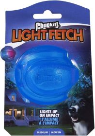 Chuckit Light Up Fetch Ball for Dogs (Option: Medium - 1 count Chuckit Light Up Fetch Ball for Dogs)