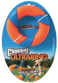 Chuckit Ultra Ring Chase and Fetch Toy (Option: 4 count Chuckit Ultra Ring Chase and Fetch Toy)