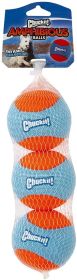 Chuckit Amphibious Fetch Ball (Option: 3 count Chuckit Amphibious Fetch Ball)