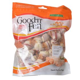 Healthy Hide Good'n' Fun Triple-Flavor Chews Mini Beef, Pork and Chicken (Option: 100 count (4 x 25 ct) Healthy Hide Good'n' Fun Triple-Flavor Chews Mini Beef, Pork and Chicken)