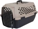 Petmate Vari Kennel Pet Carrier Taupe and Black