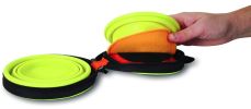 Petmate Silicone Travel Duo Bowl Medium