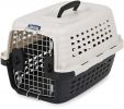 travelPetmate Compass Kennel Metallic White and Black