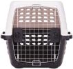 travelPetmate Compass Kennel Metallic White and Black