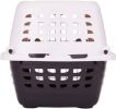 travelPetmate Compass Kennel Metallic White and Black