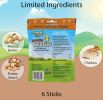 Emerald Pet Peanutty Twizzies Natural Dog Chews