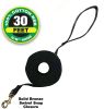 Four Paws Cotton Web Dog Training Lead Black