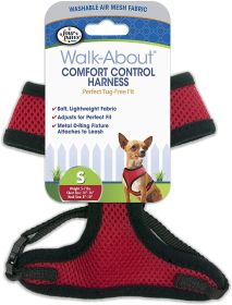 Four Paws Comfort Control Harness Red (Option: Small - 1 count Four Paws Comfort Control Harness Red)