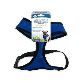 Four Paws Comfort Control Harness Blue (Option: Large - 1 count Four Paws Comfort Control Harness Blue)