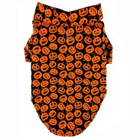 Halloween Camp Shirts (Color: Halloween Jack-o-Lanterns, size: large)