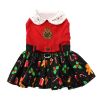 Holiday Dog Harness Dress