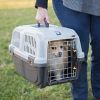 MidWest Skudo Travel Carrier Gray Plastic Dog Carrier