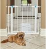 MidWest Glow in the Dark Steel Pet Gate White