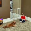 MidWest Glow in the Dark Steel Pet Gate White