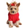 Combed Cotton Cable Knit Dog Sweater