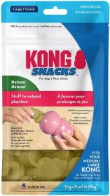 KONG Snacks for Dogs Puppy Recipe Large (Option: 66 oz (6 x 11 oz) KONG Snacks for Dogs Puppy Recipe Large)