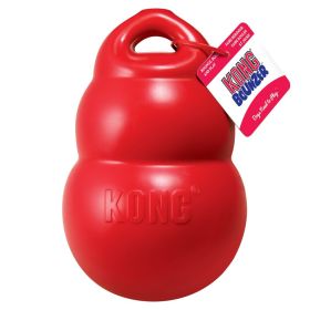 KONG Bounzer Red Rubber Dog Toy (Option: 1 count KONG Bounzer Red Rubber Dog Toy)