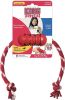 KONG Dental With Floss Rope Chew Toy Small