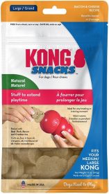 KONG Snacks for Dogs Bacon and Cheese Recipe Large (Option: 11 oz KONG Snacks for Dogs Bacon and Cheese Recipe Large)