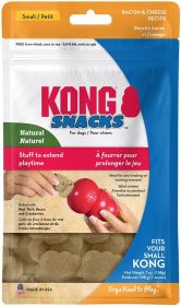 KONG Snacks for Dogs Bacon and Cheese Recipe Small (Option: 7 oz KONG Snacks for Dogs Bacon and Cheese Recipe Small)