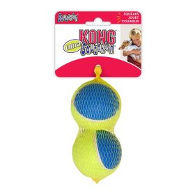 KONG Ultra Squeaker Ball Dog Toy (Option: Large - 2 count KONG Ultra Squeaker Ball Dog Toy)