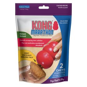 KONG Marathon Chicken Flavored Dog Chew Medium (Option: 2 count KONG Marathon Chicken Flavored Dog Chew Medium)