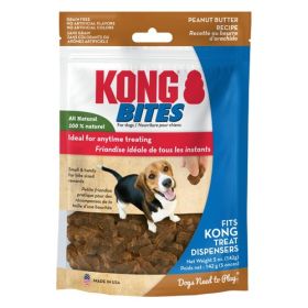 KONG Bites Peanut Butter Flavor Treats for Dogs (Option: 5 oz KONG Bites Peanut Butter Flavor Treats for Dogs)