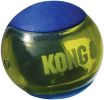 KONG Squeezz Action Squeaker Ball Blue Dog Toy Medium