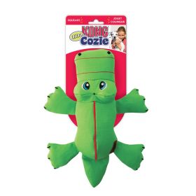 KONG Cozie Ultra Ana Alligator Dog Toy (Option: Large - 1 count KONG Cozie Ultra Ana Alligator Dog Toy)