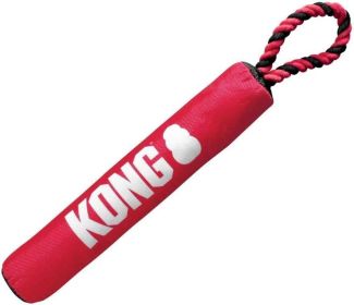 KONG Signature Stick Dog Toy Red Medium (Option: 1 count KONG Signature Stick Dog Toy Red Medium)