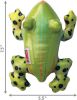 KONG Shieldz Tropics Frog Dog Toy Medium