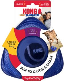 KONG Jumbler Flinger Dog Toy (Option: Small - 1 count KONG Jumbler Flinger Dog Toy)