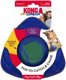 KONG Jumbler Flinger Dog Toy (Option: Large - 3 count KONG Jumbler Flinger Dog Toy)