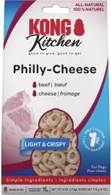 KONG Kitchen Philly Cheese Dog Treat (Option: 4 oz KONG Kitchen Philly Cheese Dog Treat)