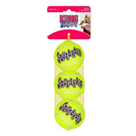 KONG Air Dog Squeaker Tennis Balls Small Dog Toy (Option: 9 count KONG Air Dog Squeaker Tennis Balls Small Dog Toy)