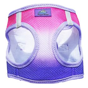 American River Choke Free Dog Harness Ombre Collection (Color: Raspberry Sundae, size: X-Small)