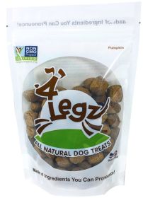 4Legz Organic Pumpkin Crunchy Dog Cookies (Option: 7 oz 4Legz Organic Pumpkin Crunchy Dog Cookies)