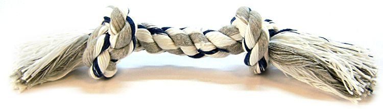 Mammoth Pet Flossy Chews Colored Rope Bone (Option: Large - 1 count Mammoth Pet Flossy Chews Colored Rope Bone)