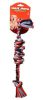 Mammoth Cotton Blend Monkey Fist Bar Flossy Dog Toy 18" Large