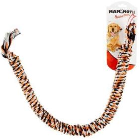 Mammoth Snake Biter Rope Tug Dog Toy Medium (Option: 1 count Mammoth Snake Biter Rope Tug Dog Toy Medium)